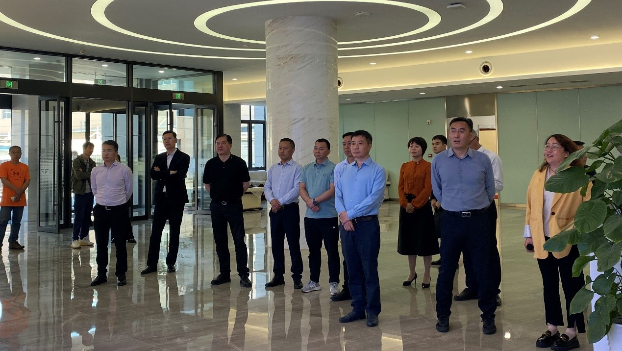 席龙海书记率队赴苏州爱游戏app官网开展考察活动